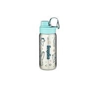 ergobag Gourde en acier inoxydable avec différents motifs pour enfants, 500 ml, sans BPA, étanche, facile à nettoyer Petrol