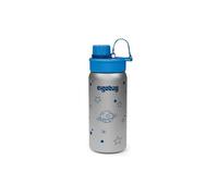 ergobag Gourde en acier inoxydable avec différents motifs pour enfants, 500 ml, sans BPA, étanche, facile à nettoyer Étoiles - Bleu Foncé