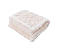 Ergocar Couverture en laine sherpa moelleuse, réversible Sherpa épaisse pour canapé, lit ou salon