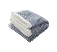 Ergocar Couverture, Sherpa Couverture Double Face Doux et Chaud, Plaid Jeté Canapé Flanelle, Décoration Intérieure pour Domicile, Les Voyages et Le Camping en Plein Air
