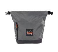 Ergodyne Arsenal 5186 Sac de Rangement pour Masque respiratoire, Convient aux Masques respiratoires Demi-Visage et intégraux, Fermeture réglable sur Le Dessus, Gris, Gris, Sac respiratoire Complet -