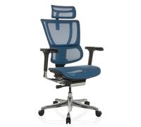 ERGOHUMAN SLIM GEN2 | tissu maille - Siège de direction de luxe Bleu