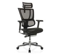 ERGOHUMAN SLIM GEN2 | tissu maille - Siège de direction de luxe Noir