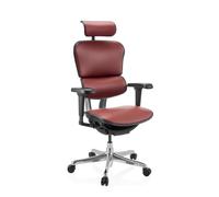 ERGOHUMAN ULTRA L GEN2 | Cuir - Siège de direction de luxe Bordeaux