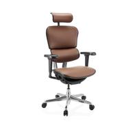ERGOHUMAN ULTRA L GEN2 | Cuir - Siège de direction de luxe Marron