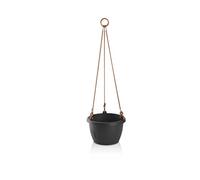 Erhard-Trading Marina Pot de fleurs suspendu auto-arrosage 30 cm Anthracite