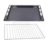 eRicambi® Kit de cuisson + grille pour four, compatible avec les principaux modèles Ariston Hotpoint Whirlpool Ignis Ikea, dimensions : 477 x 370 (mm) non universel - IFW HAO FSM FSL FMA DFW