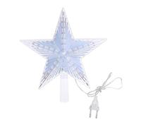 Ericetion Christmas Tree Star Topper Light LED Treetop Star Ornement Decoration Home Decoration avec Plug （EU）