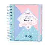 Erik - Agenda Scolaire Journalier Amelie 2019/2020 - espagnol - 10 mois