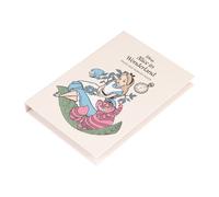 ERIK - Bloc de notes et étiquettes adhésives Alice au Pays des Merveilles Disney - Format A6 (11x15.5cm) - Lot de 5 types d'autocollants