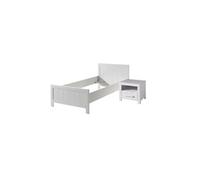 Vipack Erik Lit Simple 90x200 Cm + Chevet