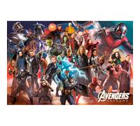 Grupo Erik - Poster Marvel Avengers Endgame Personnages - Deco Maison, Decoration Murale, Affiche Décorative