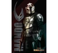 Erik Maxi Poster Star Wars Le Mandalorien Mando 91,5x61 cm