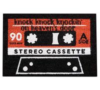 Erik® Paillasson Exterieur Cassette Audio | Tapis Antidérapant, Tapis d'entrée | 40 x 60 cm