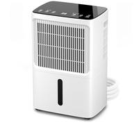 Erikssøn Déshumidificateur avec affichage LED, minuterie et sécurité enfant | Élimine 16 L d'humidité par 24 h | Pour une pièce d'environ 70 m² (140 m³) | écoénergétique avec capteur d'humidité