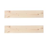 ERINGOGO 2 Pièces Lattes de Remplacement en Bois pour Lit Double, Soutien | Format 50x9,7x1cm, Compatibles Lits Pliants et Petits Espaces, Usage Polyvalent
