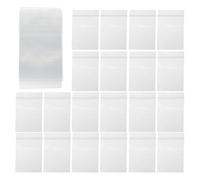 ERINGOGO 200 Paquet Autocollants Réutilisables 5x7 Cm en PVC Épais 12 Mil pour Rangement et Petites Entreprises, Durabilité Renforcée, pour Bijoux et Collations