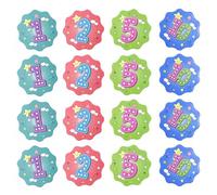 ERINGOGO 300pièces Cartes de Récompense Créatives Forme de Fleur pour Garçon Fille Autocollants Scorecard pour École Motivation Élèves Garçons et Filles Cartes Style Plusieurs styles