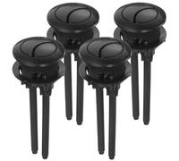 ERINGOGO 4 Pièces Boutons de Chasse Eau Double Poussoir Kit de Remplacement pour Réservoir de Toilettes Installation Facile et Design Moderne Compatible avec Plusieurs Modèles