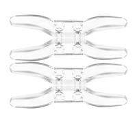 ERINGOGO 4 Sets Crochet de Fenêtre pour Stores Taquet de Corde en Pom Pratique et Sécurisé pour Cordon de Stores à Enrouleur Usage Domestique et Bureau