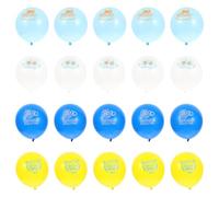 ERINGOGO 40 Ballons en Latex Pack Complet de 40 Pièces Imprimés pour Fête Estivale Décorations Délicates et Élégantes et Fête Bière