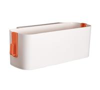 ERINGOGO Boîte de Rangement Murale pour Lit Organisateur Multifonction pour Chambre Denfant Support Suspendu pour Accessoires et Jouets Pratique et Compact Couleur Orange