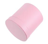 ERINGOGO Boîte Ronde à Fleurs en Carton Rose pour Mariages et Anniversaires, Mini Coffret Présent Portable pour Composition de Fleur Fraîche