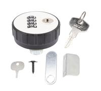 ERINGOGO Cadenas serrure à combinaison 4 chiffres en alliage de zinc - verrou à code avec levier long et résistance accrue pour casier d’école et garage
