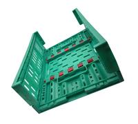 ERINGOGO Caisse de Rangement Pliable Plastique avec Maille Respirante pour Fruits Légumes Panier Portable Multifonction pour Cuisine et Épicerie Capacité Spacieuse Ventilée