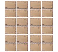 ERINGOGO Carte de Vœux pour Toutes Occasions 48pcs Set Papiers à Lettres Vintage et Enveloppes Rétro pour Correspondance Personnelle et Invitations de Fête