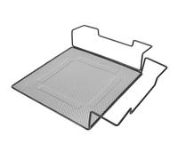 ERINGOGO Étagère d'angle Suspendue en métal Noir pour Plantes et Pots de Fleurs, Support en Fer, Rangement d'angle Robuste pour Salon ou entrée
