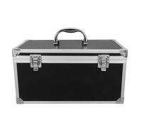 ERINGOGO Grande Mallette à Outils en Aluminium Multifonction avec Mousse de Protection, Coffret de Rangement Portable, Poignée Confortable, pour Atelier et Outils