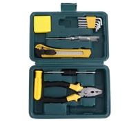 ERINGOGO Outil Réparation Combiné de Domestique pour Maison et Atelier | Boîte à Outils Portable, Rangement Organisé, Structure Robuste en Acier, Fer et Plastique, pour Réparateurs