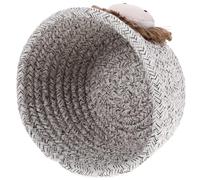ERINGOGO Panier de Rangement Corde Tissé Lion Petit Format pour Jouets et Articles Divers Organisateur Décoratif Polyvalent pour Salle de Bain Chambre et Bureau