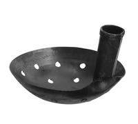 ERINGOGO Pelle à Crottes en Métal avec Trous de 1cm, Outil de Jardinage Robuste Nettoyage Boue et L'entretien du Sol Lors des Tâches de Fertilisation
