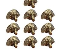 ERINGOGO Pieds De Caisson en Alliage, Jambes De Rechange, Lot de 10 Pièces, Protection Meubles, pour Petits Meubles, Usage Intérieur