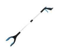 ERINGOGO Pince à Déchets, Pince Ramasse-déchets Pliable en Acier Inoxydable, Bleue, pour Ramassage des Déchets en Extérieur et Environnements