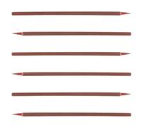 ERINGOGO Pinceaux Encre de Chine et Écriture Fluide, pour Débutants et Professionnels Lot de 6 en Bois Absorption D'encre Optimale pour Calligraphie et Peinture Aquarelle