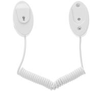 ERINGOGO Support Télécommande Câble De Sécurité Rétractable Mural avec Crochet Auto-Adhésif sans Perçage pour Bureau Hôtel 11.61In Plastique