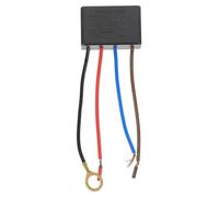 ERINGOGO Variateur Tactile LED 4 Niveaux pour Lampe de Table, Interrupteur Noir en Abs, Capteur Tactile Design Simple et Élégant, Compatible Lampes à Incandescence