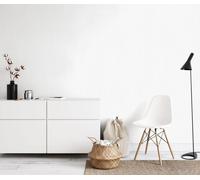 Erismann 10252-01 Charisma Papier peint mural blanc uni Papier peint