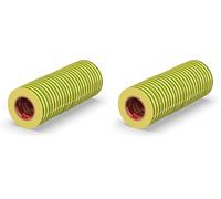 ERKO Ruban adhésif isolant électrique Jaune-vert 19mm x 20m 8 pièces PVC, Réparation de câbles électriques, Très flexible avec une forte adhérence, Résistant aux produits chimiques, chatertone