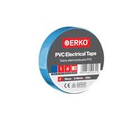ERKO Ruban Isolant Électrique PVC 19mm x 20m, Bleu, Chatterton