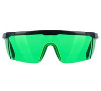 Ermenrich Verk GG30 Lunettes pour Niveau Laser Vert, Protection Yeux | Lentilles pour Rayon Vert, Améliorent la Visibilité en Lumière Intense, Branches Réglables et Protection Latérale, Chantier