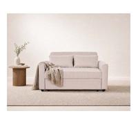 Best mobilier – Canapé convertible Ernest 2 places velours côtelé Beige