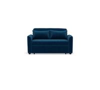 Bestmobilier Ernest - Canapé Droit 2 Places Convertible en Velours côtelé