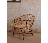 Ernest, le fauteuil en rotin foncé n°861