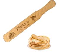 ERNESTINE - Spatule à crêpe Marraine en bois - Idée cadeau Marraine Parrain - Accessoire pâtisserie crêpes gâteaux - spatules cuisine crêpes - outil cuisine - accessoires crêpière - ustensiles crêpe