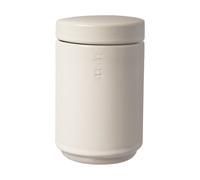 ERNST Bocal de rangement Ernst avec couvercle 15.5 cm Blanc naturel