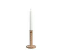ERNST Bougeoir en bois Ernst 15 cm Nature